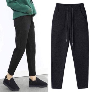 Quần baggy len dạ #sale