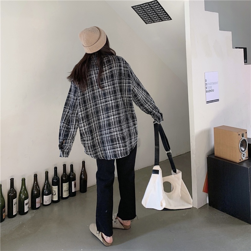 SUXI Áo Khoác Nữ Tay Dài Kiểu Dáng Vintage Thời Trang Cá Tính