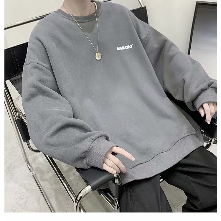 Áo len lông cừu nam thời trang Hong Kong size M-5XL