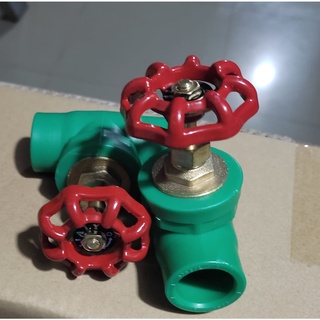 Van khóa ống nhiệt PPR Phi 25, van mở 100%