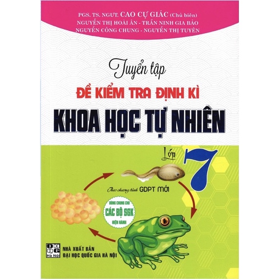 Sách - Tuyển Tập Đề Kiểm Tra Định Kì Khoa Học Tự Nhiên Lớp 7 (Theo Chương Trình GDPT Mới)