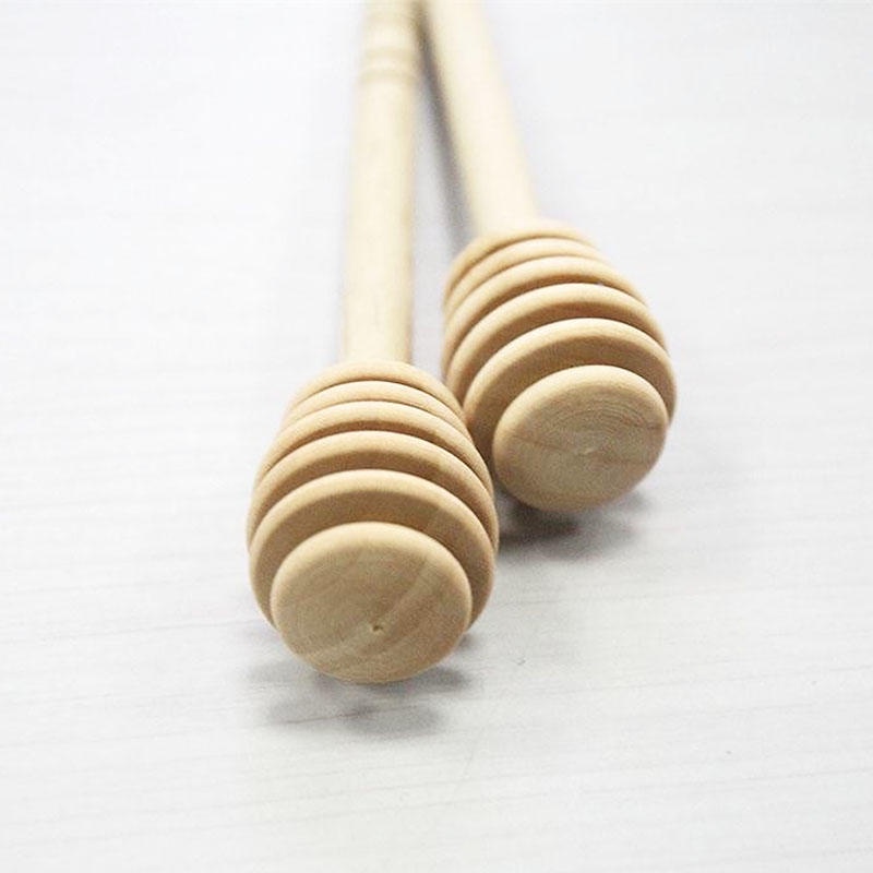 1 Muỗng Gỗ Múc Mật Ong/Mật Ong Có Tay Cầm Dài Tiện Dụng Cho Nhà Bếp HHTJP5