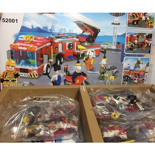 Đồ chơi lego lắp ráp xe cứu hoả