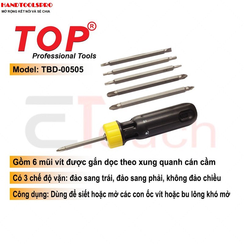Tua Vít Đa Năng Tự Động 12 In 1 Top TBD-00505