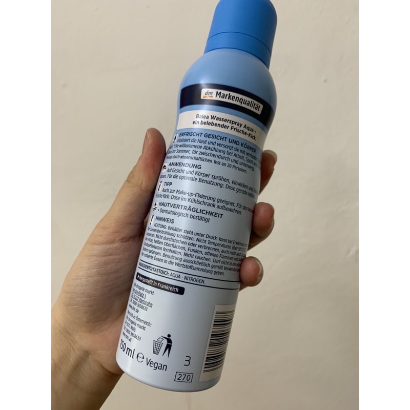 Xịt Khoáng Balea Aqua cấp ẩm 150ml | BigBuy360 - bigbuy360.vn