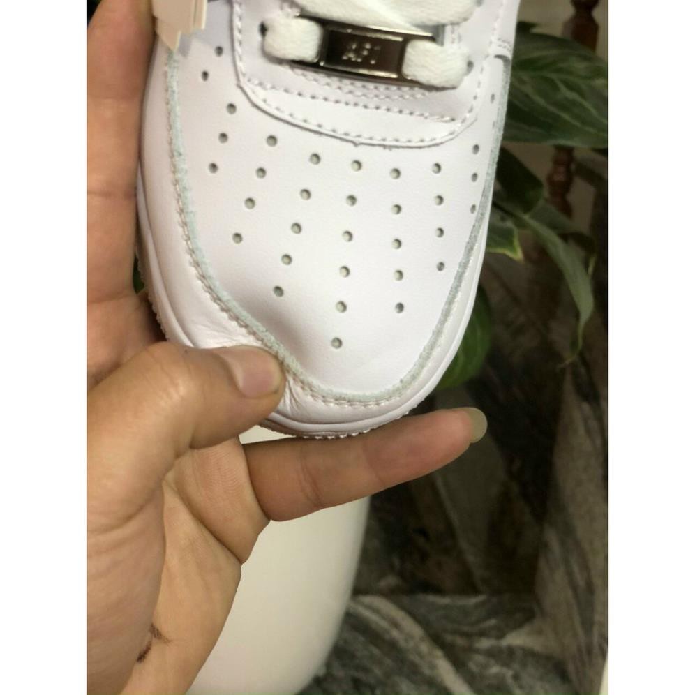 Giày Nike Air Force 1 cổ thấp (NIKE AF1 low ) full trắng | BigBuy360 - bigbuy360.vn