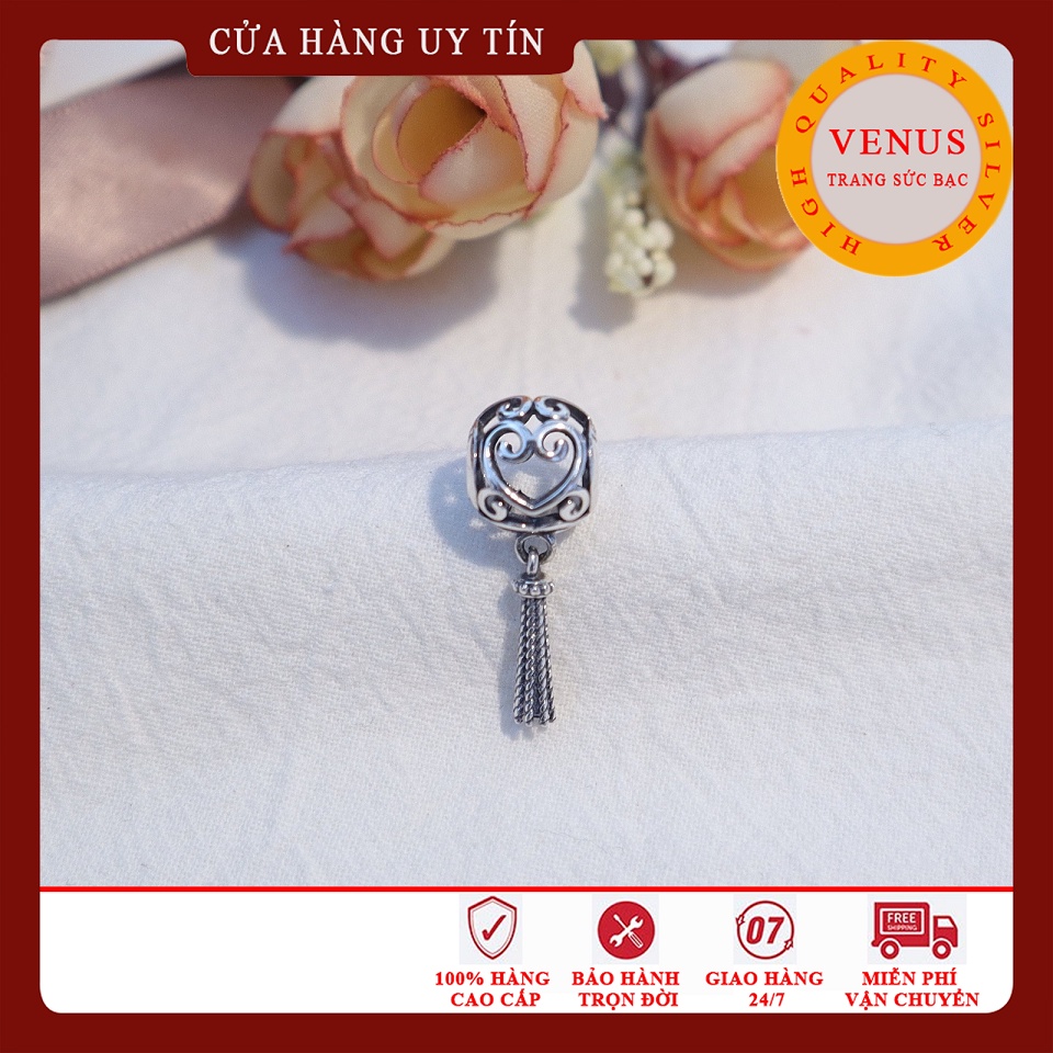 Charm bạc chiếc đèn lồng cổ điển [Charm bạc 925 cao cấp] - Mã sản phẩm VENUSDL