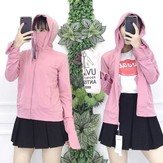 Áo khoác chống nắng cao cấp kèm bao đựng, hình thật 100%