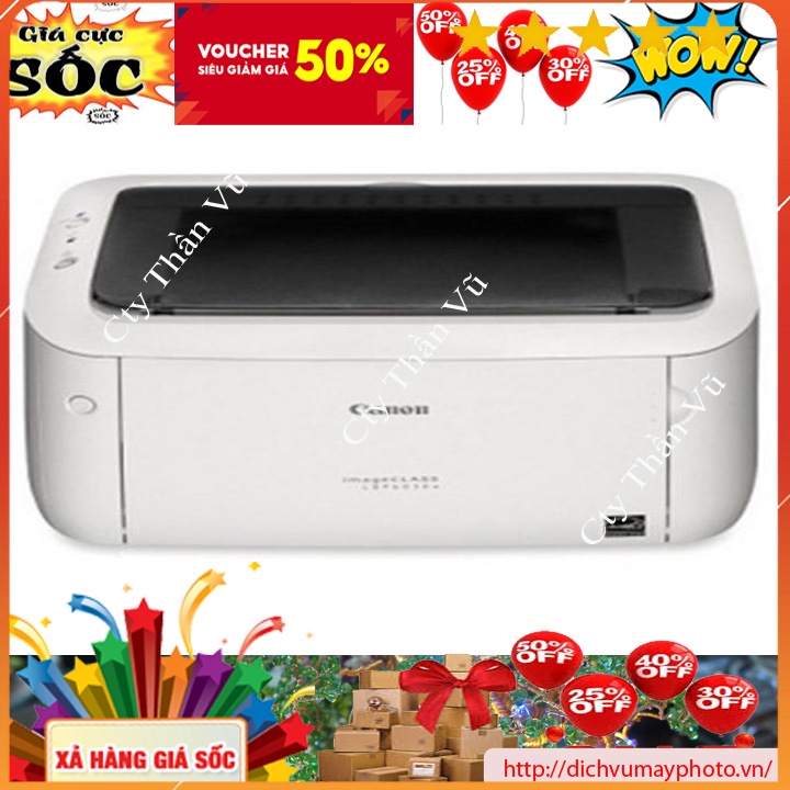Máy in đơn sắc Canon LBP 6030w mới bảo hành uy tín INECO