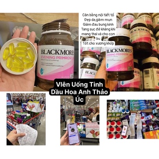 [CHỈ BÁN HÀNG ÚC] TINH DẦU HOA ANH THẢO BLACKMORE 190 VIÊN ÚC [HÀNG BAO CHECK,BAO DÙNG]