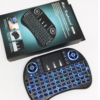 [SIÊU RẺ] Bàn phím kiêm chuột bay PRO, có đèn Led nền + pin sạc [HOT 2019]