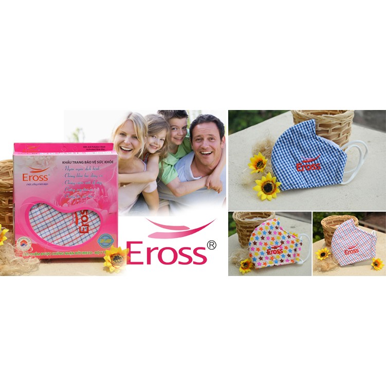 Khẩu trang hoạt tính Eross cho bé