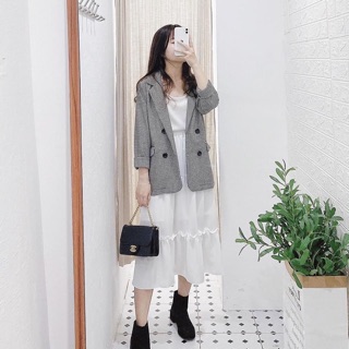 Áo vest kẻ
