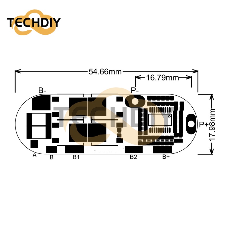 Bảng Mạch Bảo Vệ Pin Li-ion 1S 2S 10A 3S 4S 5S 25A Bms 18650 Li-ion
