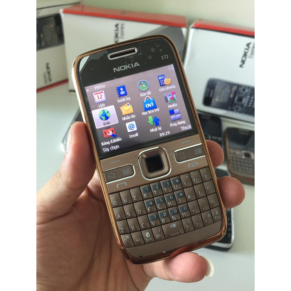 (GIÁ SỈ) Điện thoại Nokia E72 đẹp chính hãng chất lượng giá rẻ tồn kho mới 99%