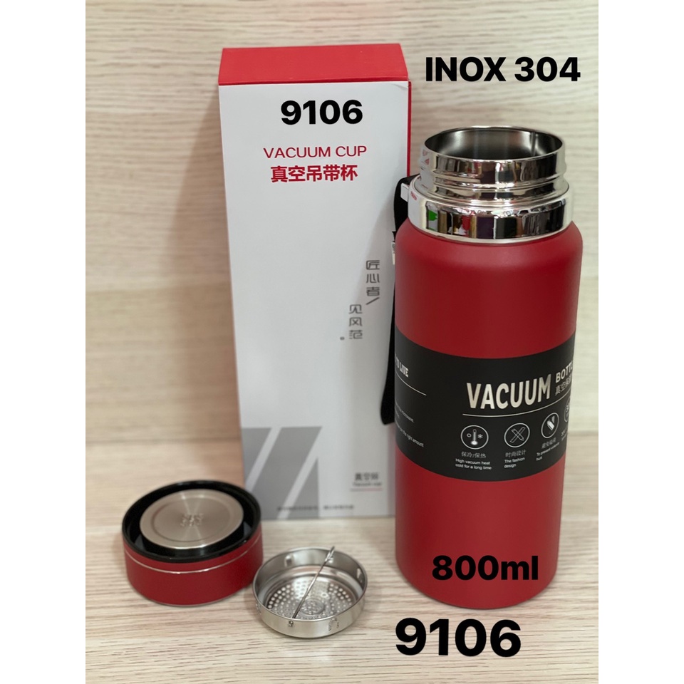 Bình Giữ Nhiệt Cao Cấp VACUUM CUP 600ml - 800ml - 1000ml