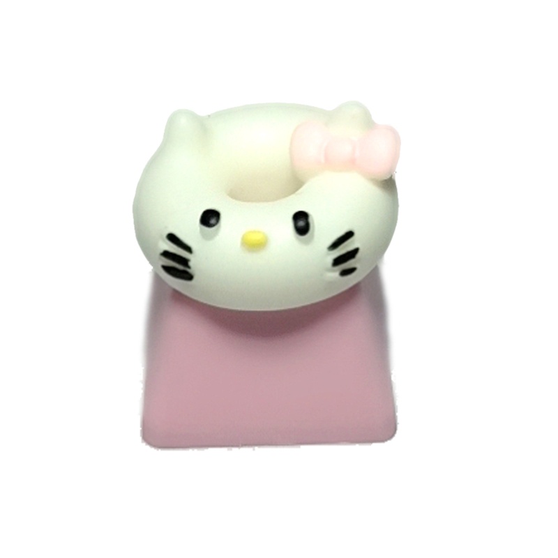 cc 1PC DIY Keycap Cute Pure Lovely Sweets Candy Keycap Mechanical Keyboard Keycap R4 Pink Key Cap Pink Sweets Candy keycaps