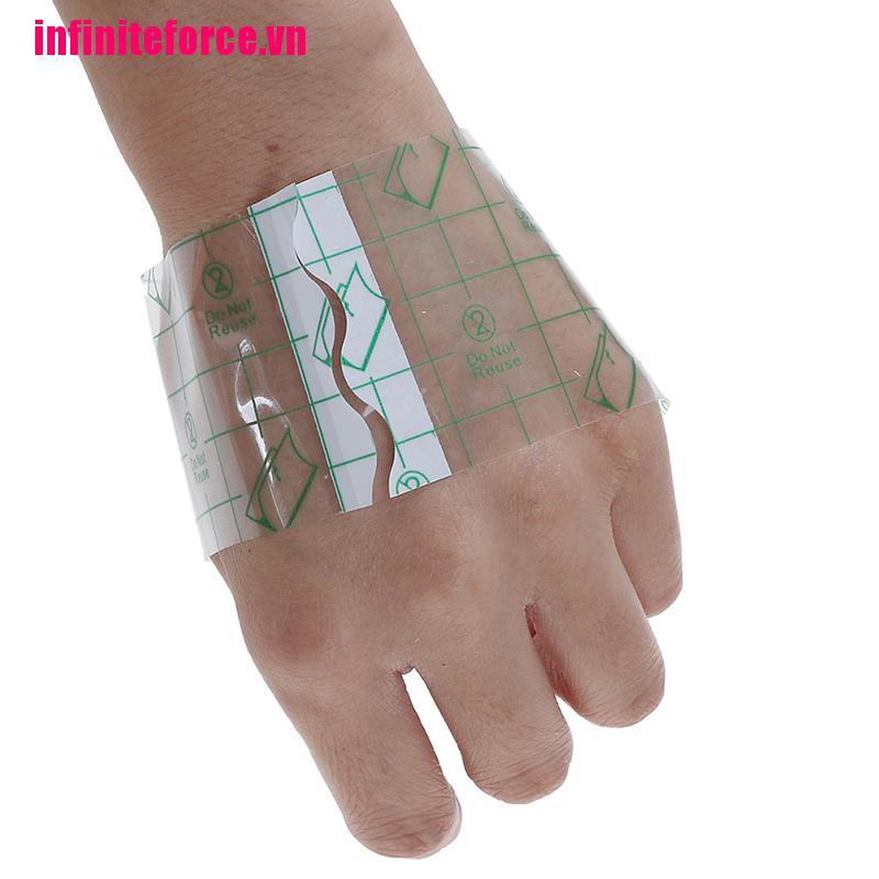 Bộ 10 Miếng Dán Trong Suốt Chống Thấm Nước Giúp Cố Định Vết Thương