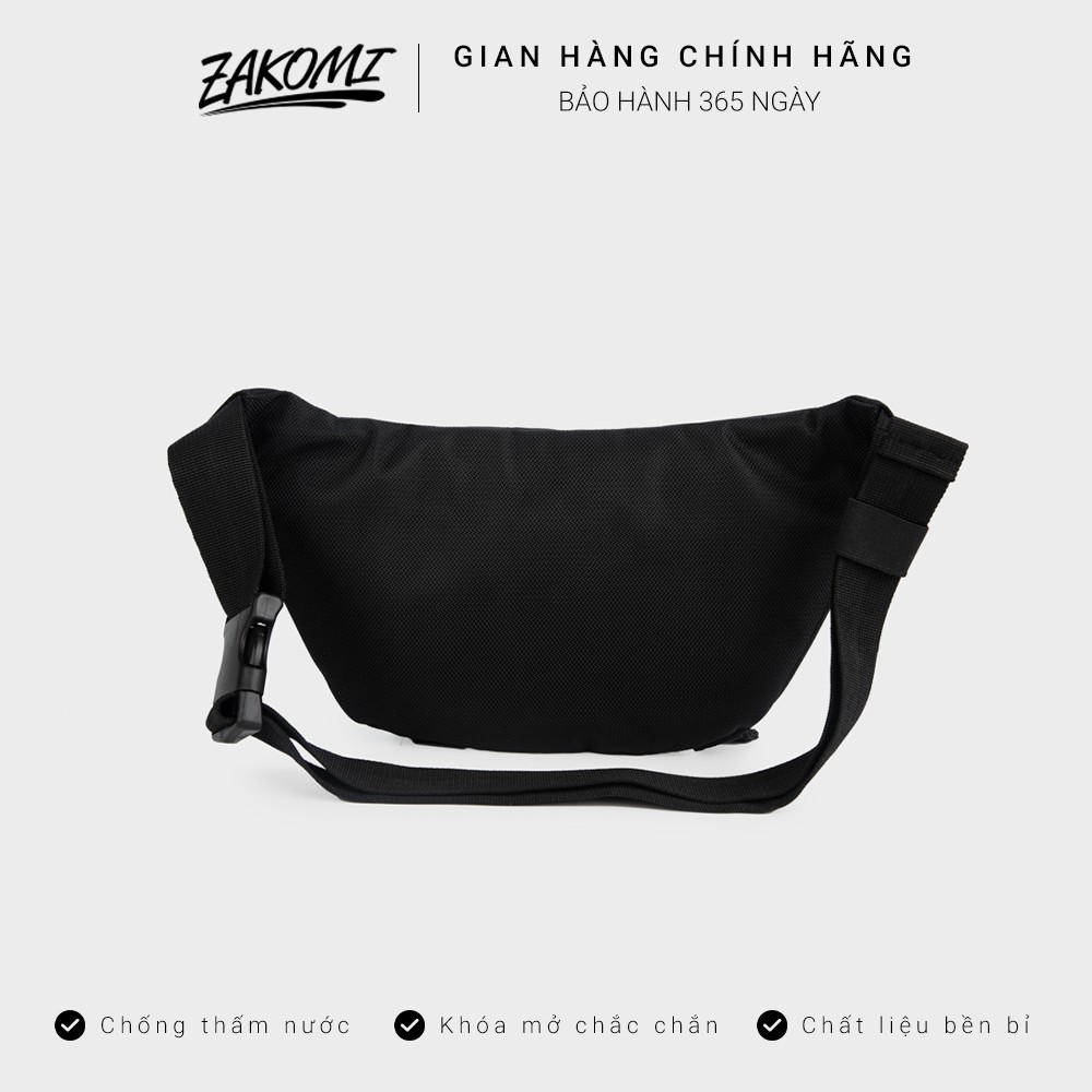 Túi đeo chéo ZAKOMI, túi bao tử UNISEX chất liệu vải chống thấm nước tiện dụng, mang đi chơi - BẢO HÀNH 12 THÁNG