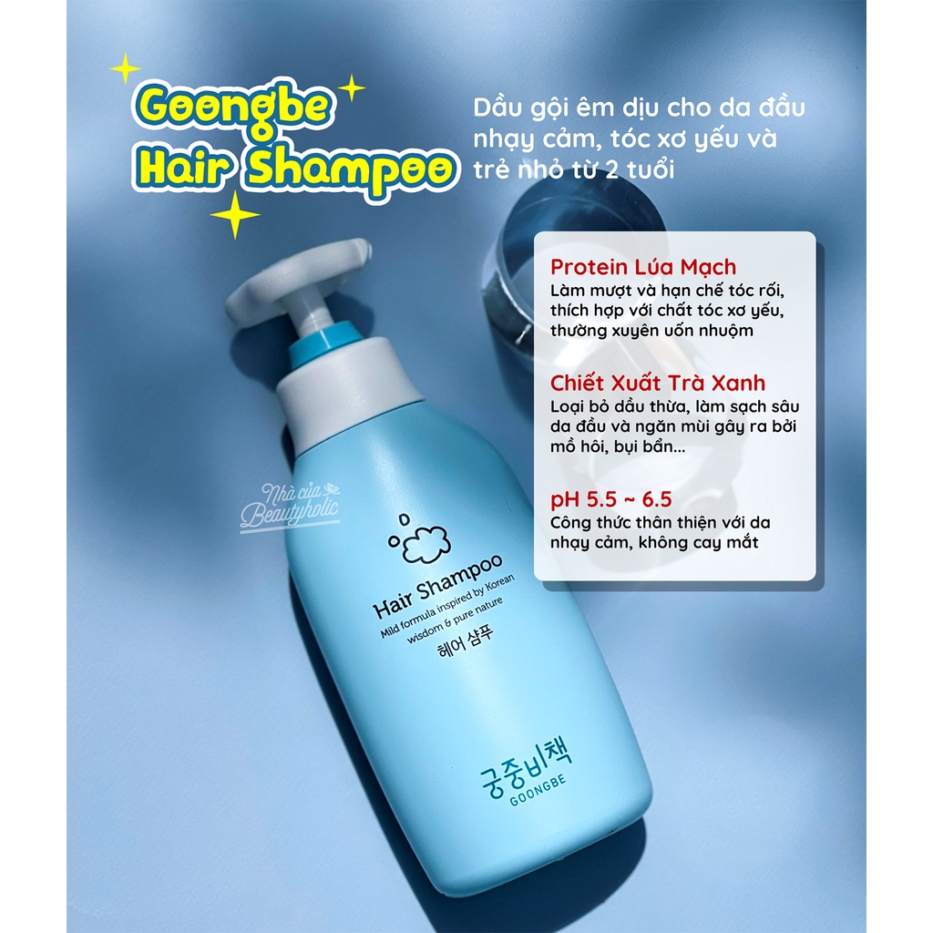 Dòng sản phẩm dưỡng da mẹ và bé GOONGBE