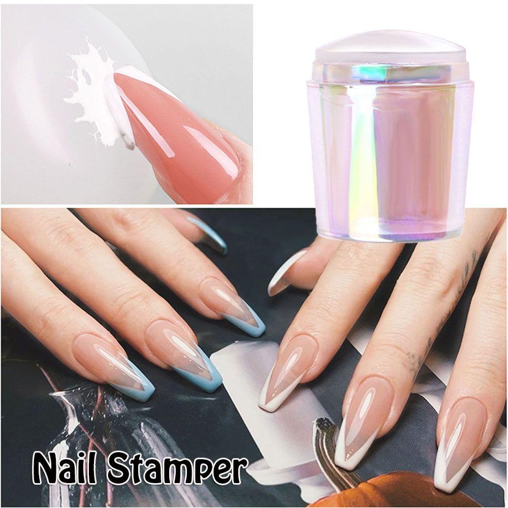 NIUYOU Bộ Dụng Cụ In Hình Móng Tay Bằng Silicone