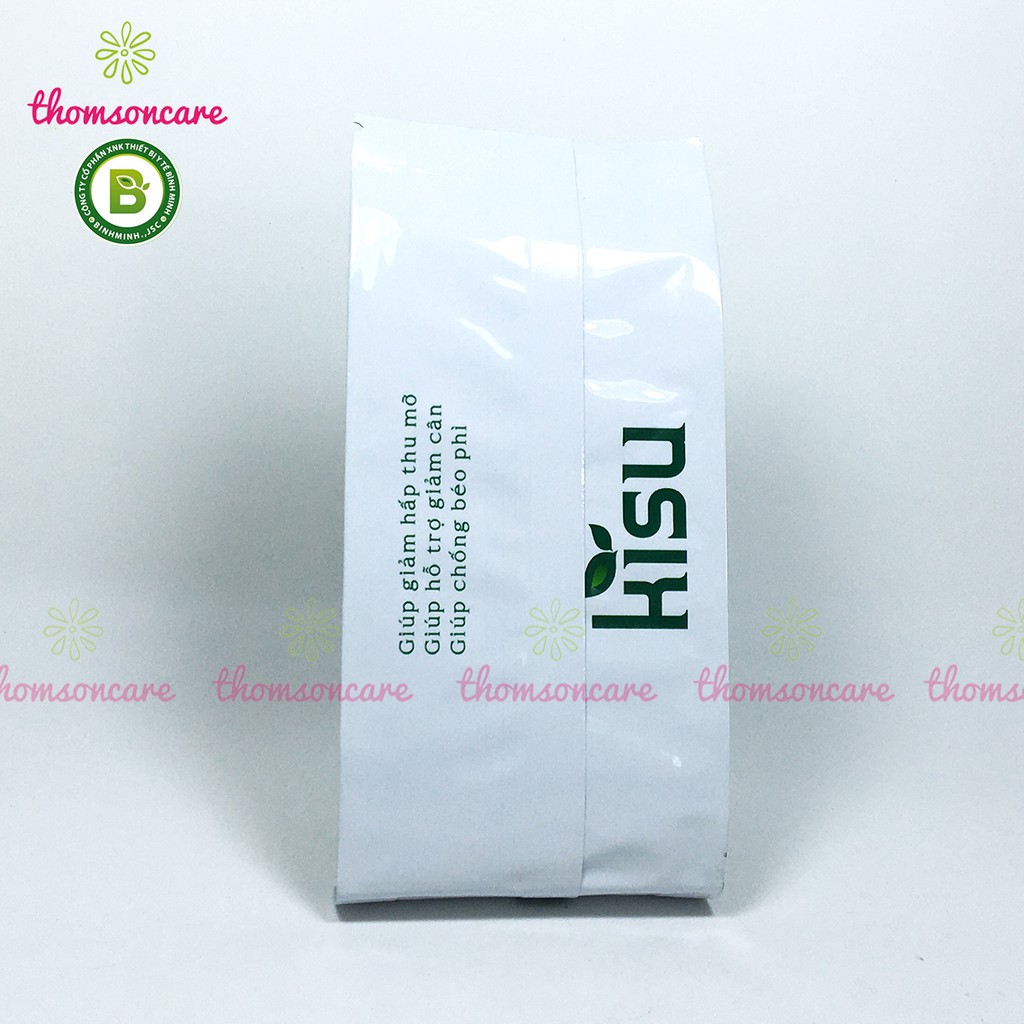 Kisu - Hỗ trợ giảm cân từ thảo dược - hộp 20 viên giảm béo, mỡ máu từ trà xanh, lá sen và dược liệu