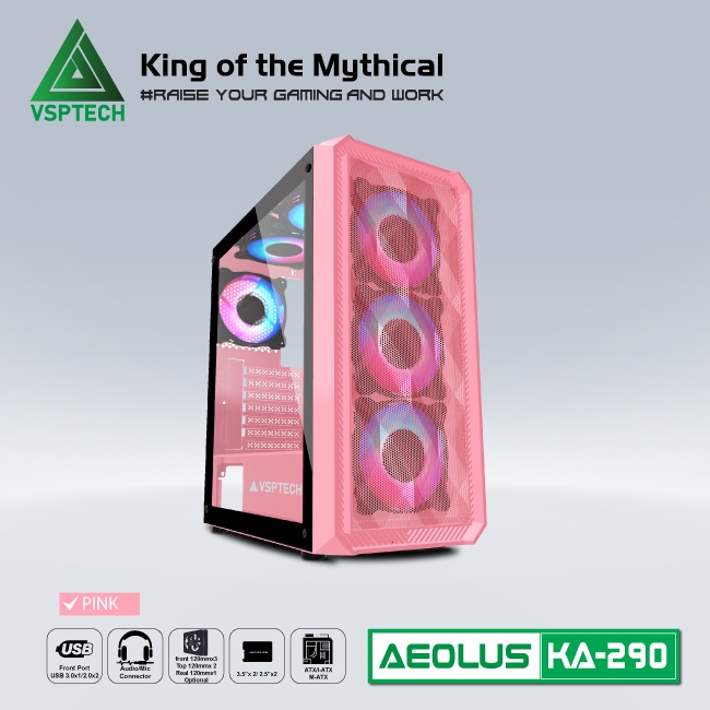 Vỏ Case KA290 PINK