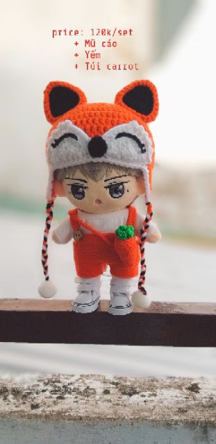 Outfit cáo cho doll