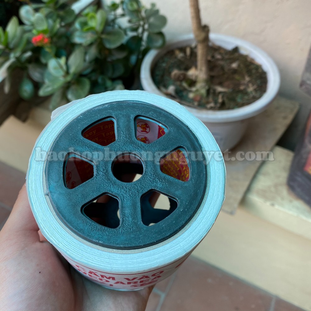 Băng rào cảnh báo, cuộn rào công trình khu vực cấm 🚫