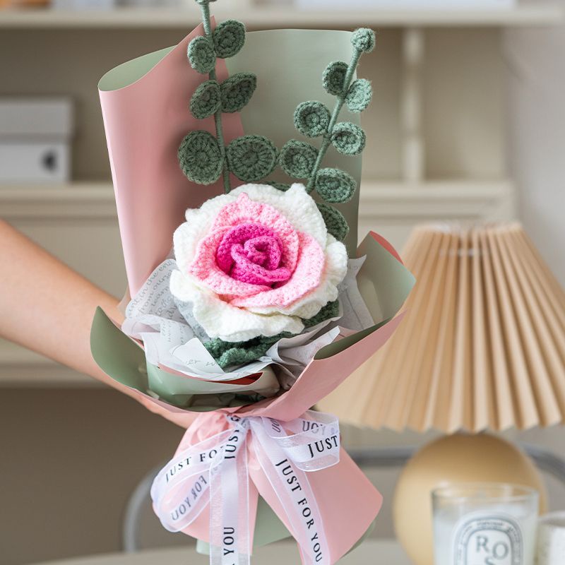 Bó Hoa Hướng Dương Giả Đan Len Thủ Công diy Dùng Làm Quà Tặng Cho Bạn Gái#hoa bằng len#hoa bất tử#handmade tự đan#hoa đan len