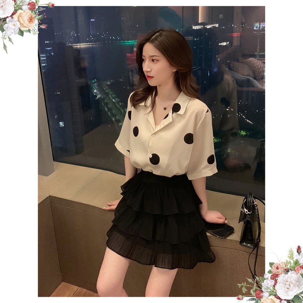 Chân váy 3 tầng  dáng ngắn xòe hàng Quảng Châu!!!