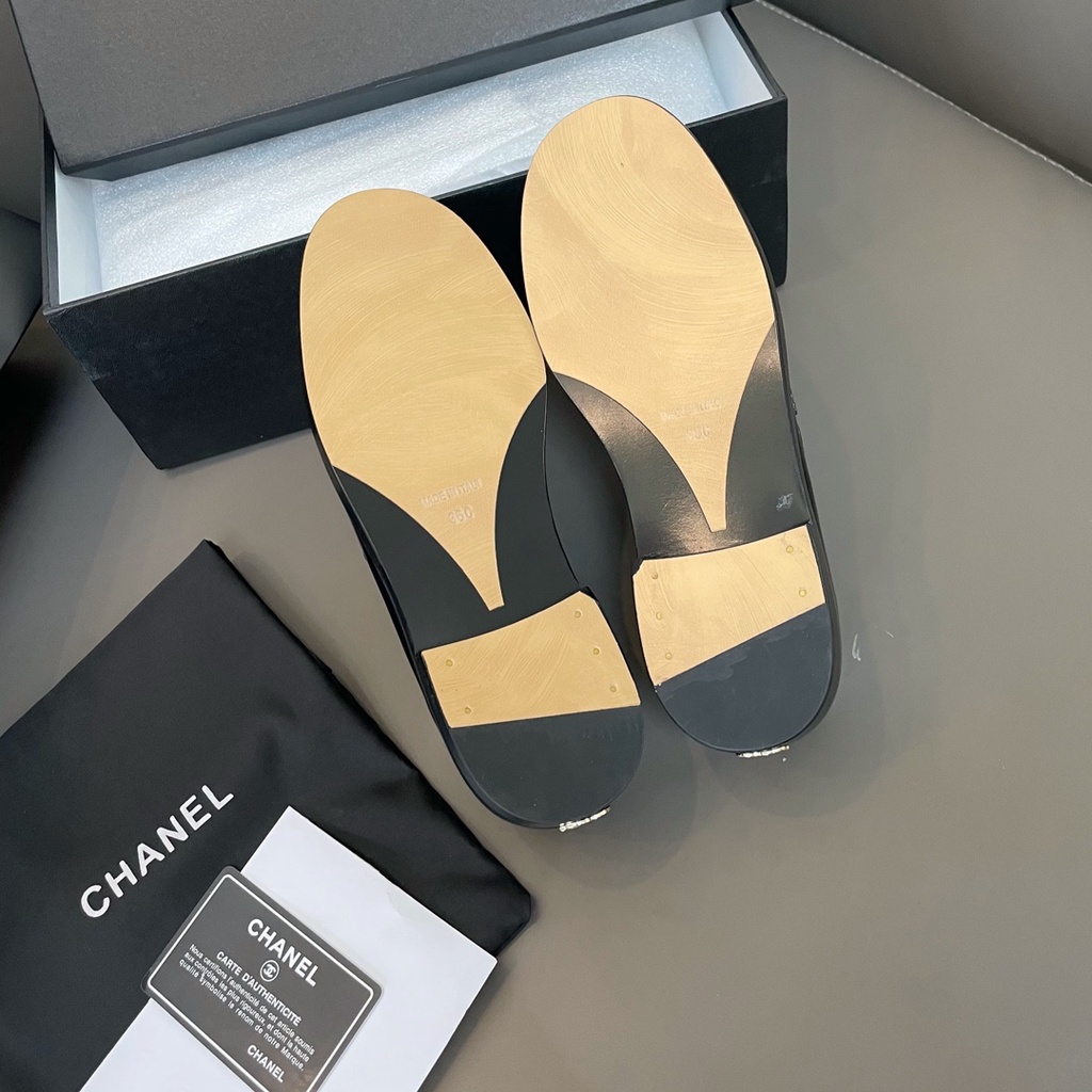 Mới Giày Lười Da Màu Vàng Nguyên Chất Không Có Hộp Cho Nữ