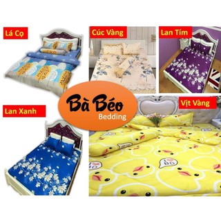 Ga Giường Drap Giường Chất Poly -Cotton Gồm Ga giường Và 2 Áo Gối, Ga Chun 1 lớp, Album Ga Giường Đẹp mẫu mới nhất.