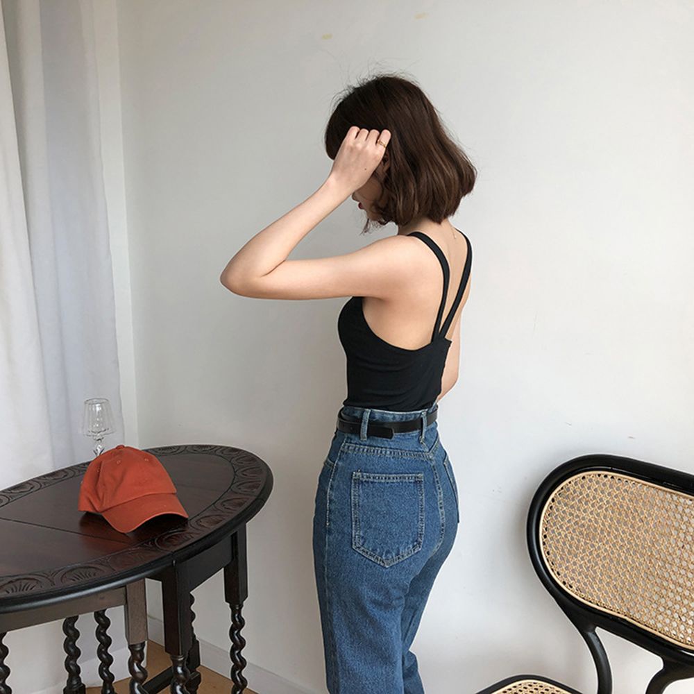 Áo lót thể thao hai dây có mút nâng ngực nhiều màu sắc thời trang dành cho nữ