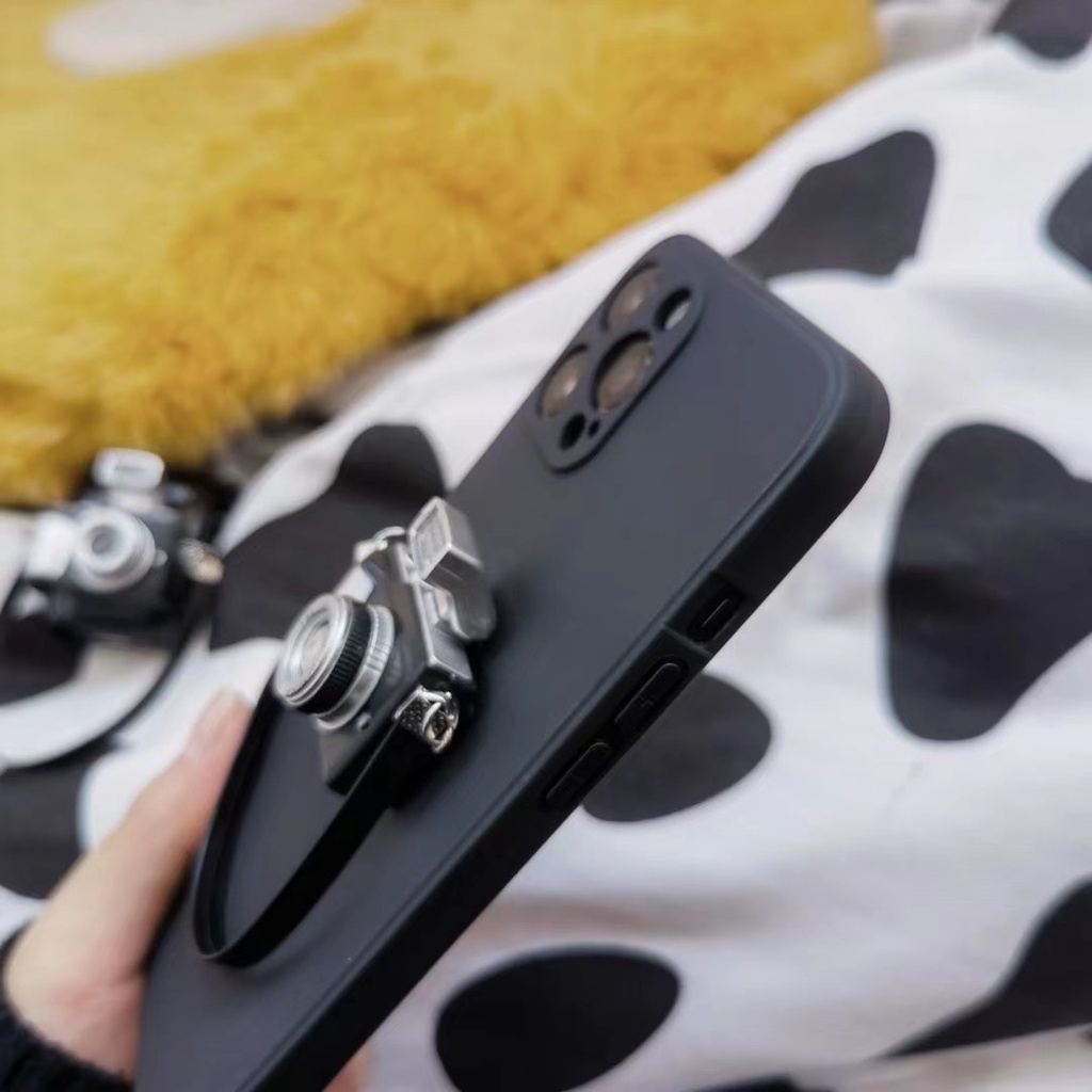 Vỏ Bảo Vệ Hộp Sạc Tai Nghe Bluetooth airpods 1/2/3 pro Bằng tpu Mềm Họa Tiết Hoạt Hình Gắn Dây Xích Thời Trang