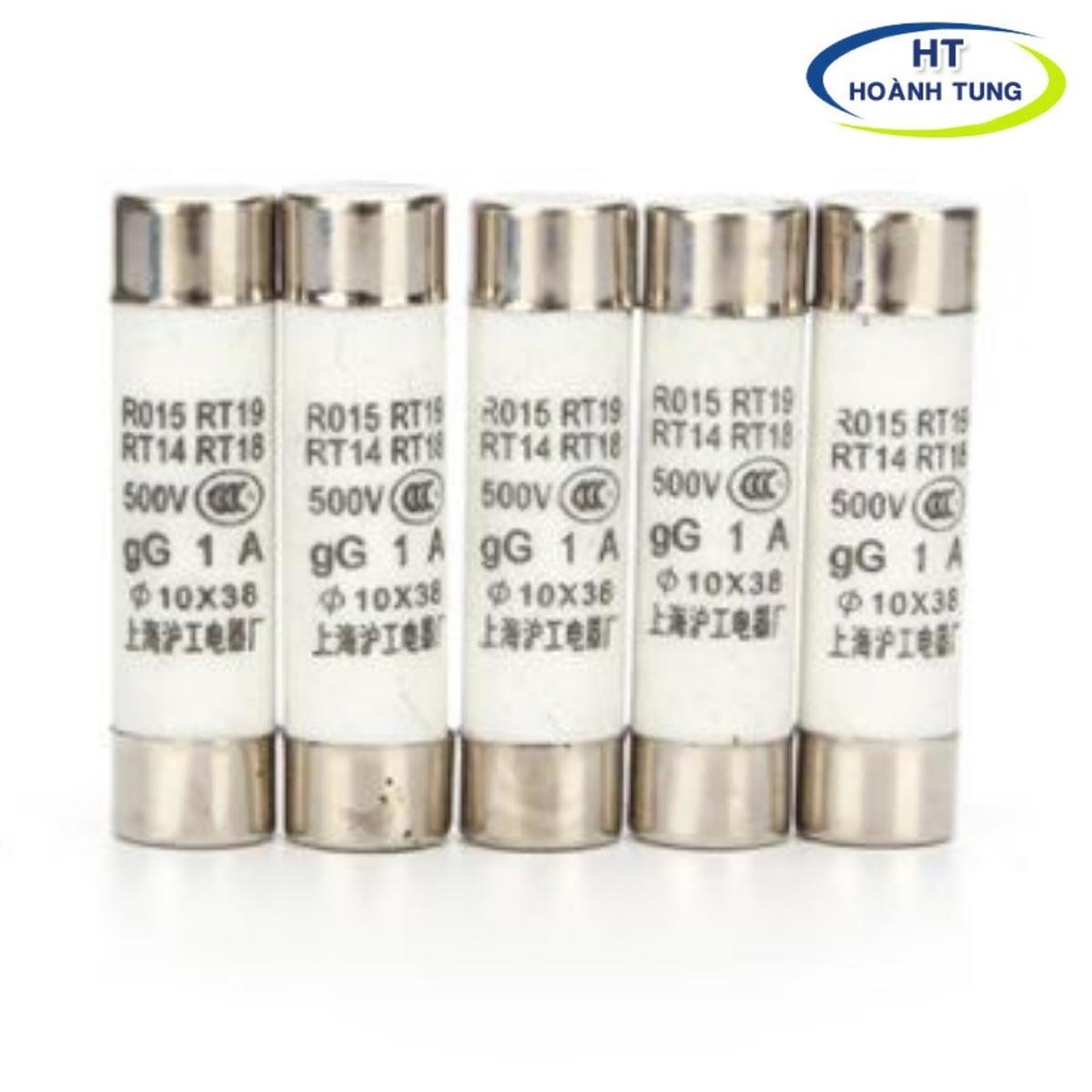 Tim cầu chì sứ 10*38  dùng trong cầu chì sứ RT18-32X  bảo vệ quá dòng, quá tải hệ thống điện
