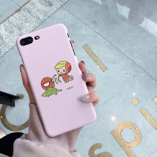 [FREESHIP toàn quốc đơn 50K] Iphone ốp lưng chống sốc Spider Man vs Iron Man
