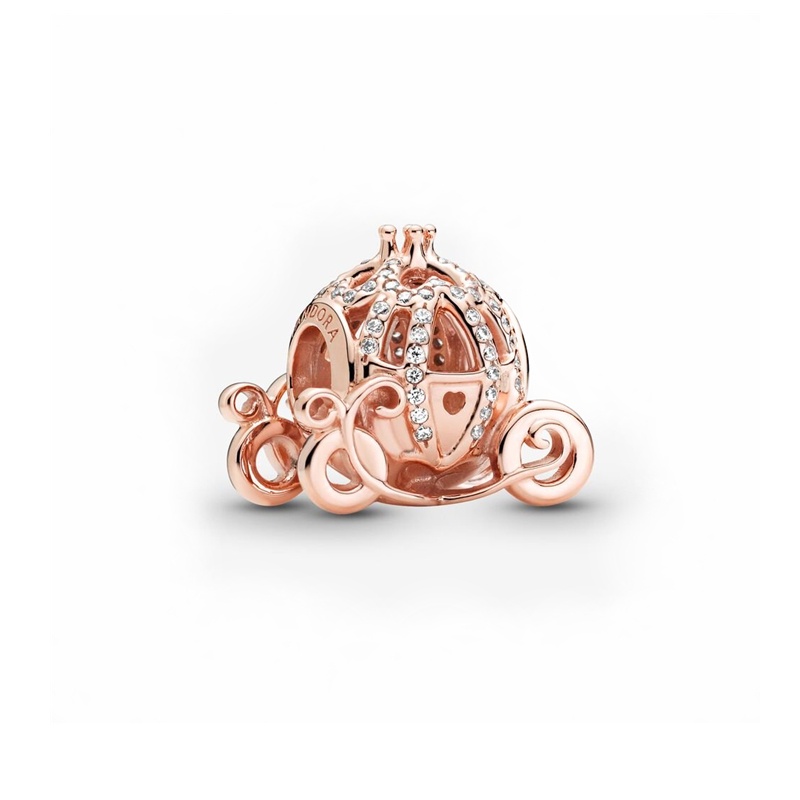 Charm Của "Cinderella" Xe Ngựa Lấp Lánh Trang Sức Tự Làm