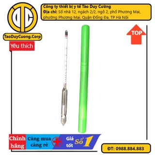 Dụng Cụ Đo Nồng Độ C ồn - Tửu Kế Đo Nồng Độ R ư ợ u - C ồn Kế - Đo Từ 0-50 Độ, 0-100 Độ