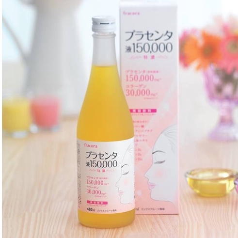 Nước Uống Nhau Thai FRACORA PLACENTA 500ml Nhật Bản