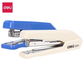 Dập ghim số 10 deli nhỏ gọn tiện lợi - chất liệu cứng cáp, siêu bền, chống gỉ - phù hợp dùng trong văn phòng - e0271 .