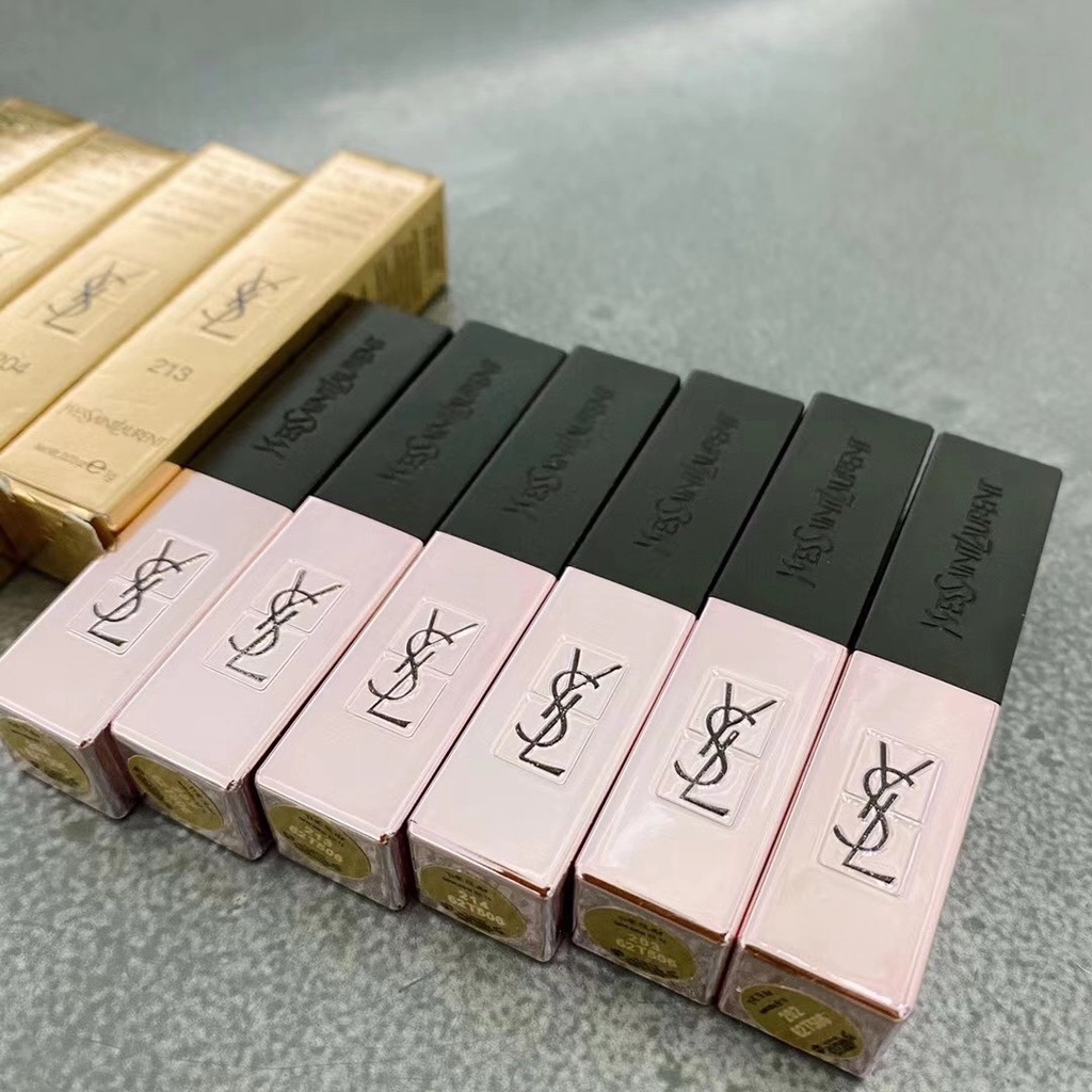 YVES SAINT LAURENT Ysl Son Môi Màu Lì Lâu Trôi 214 Tiện Dụng