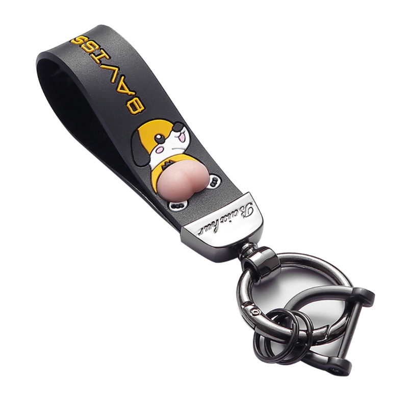 Móc Khóa Hình Mông Động Vật 3D Độc Đáo