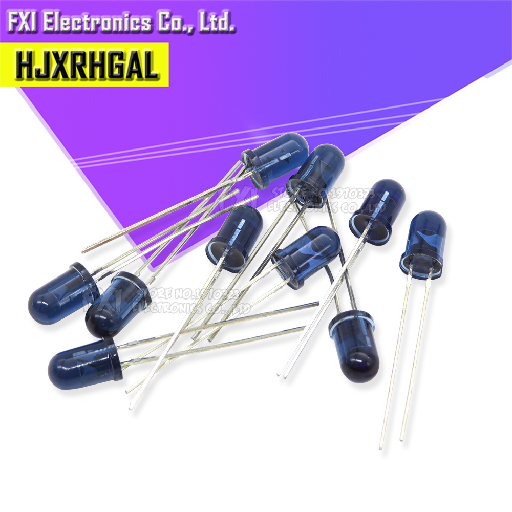 Set 10 Đi Ốt Hồng Ngoại TSAL4400 TSAL6100 TSAL6200 TSAL6400 4400 6100 6200 6400 IR 3MM 5MM 940NM 2PIN Chuyên Dụng
