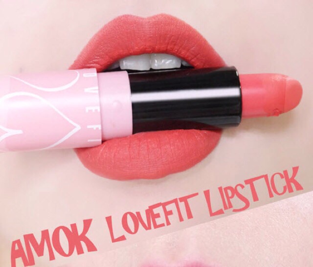 Son cao cấp AMOK Luxury Love Fit Vỏ Hồng Auth