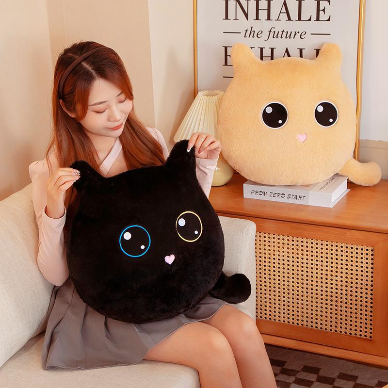 Mèo Nhồi Bông Mềm Mại Thiết Kế Sáng Tạo Dễ Thương