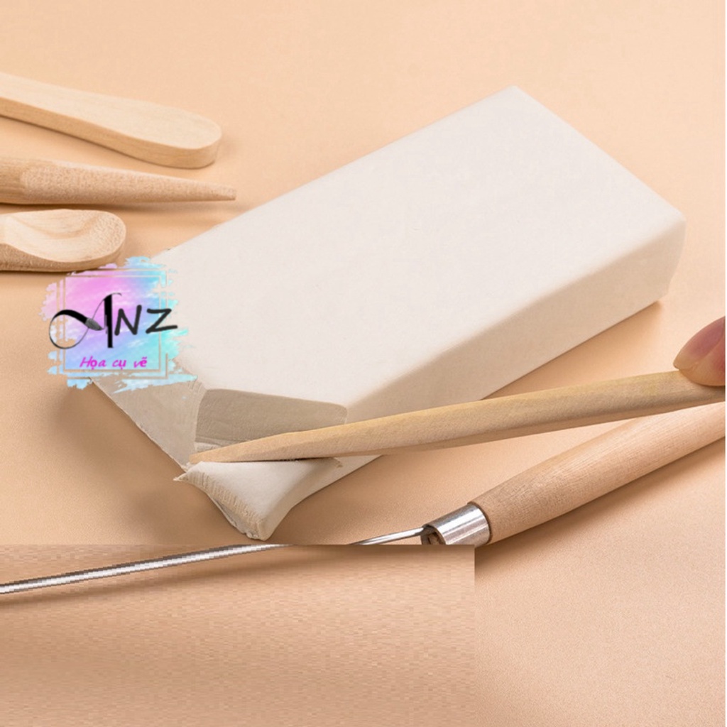Đất sét tự Khô Mungyo 500gam, Mungyo Air Dry Clay 500gam