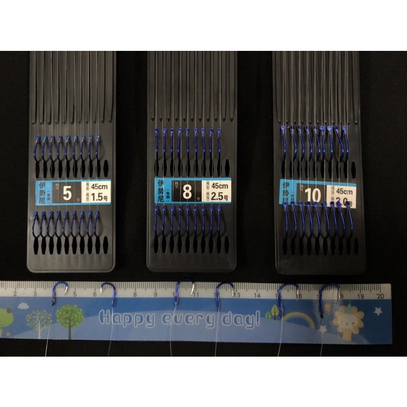 10 Bộ thẻo đôi câu cá buộc sẵn dùng cho câu đài câu đơn