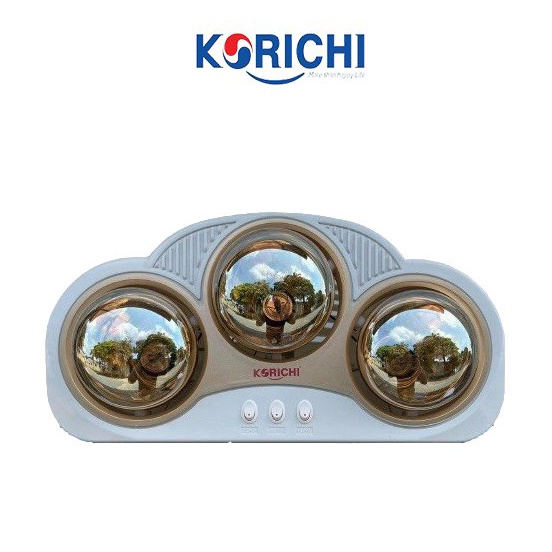 Đèn sưởi nhà tắm Korichi-KRC 2803 hàng xịn loại 1, không chói mắt,  nhựa sáng bóng chống chảy
