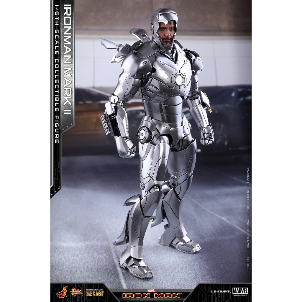 Mô hình Hottoys 1/6 MMS431D20 Iron Man MK 2